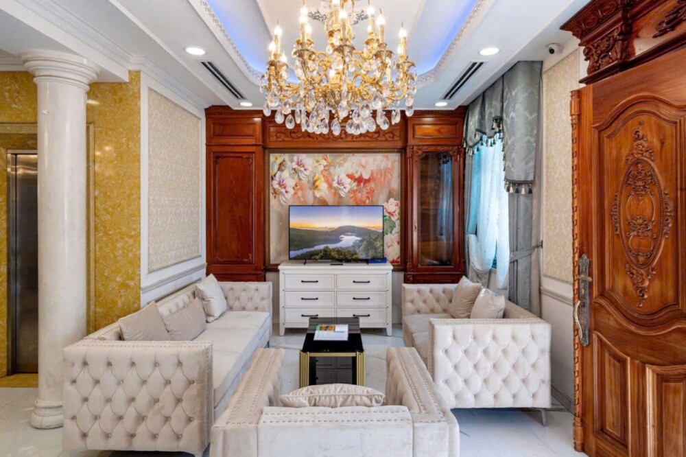 Villa Sài Gòn cho khách nước ngoài - không gian sang trọng