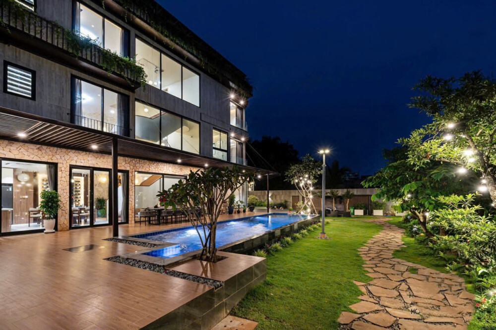 Villa Sài Gòn cho nhóm Bình Dương nghỉ cuối tuần có hồ bơi riêng