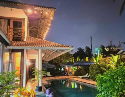 Villa Sài Gòn cho nhóm Long An nghỉ cuối tuần có hồ bơi riêng