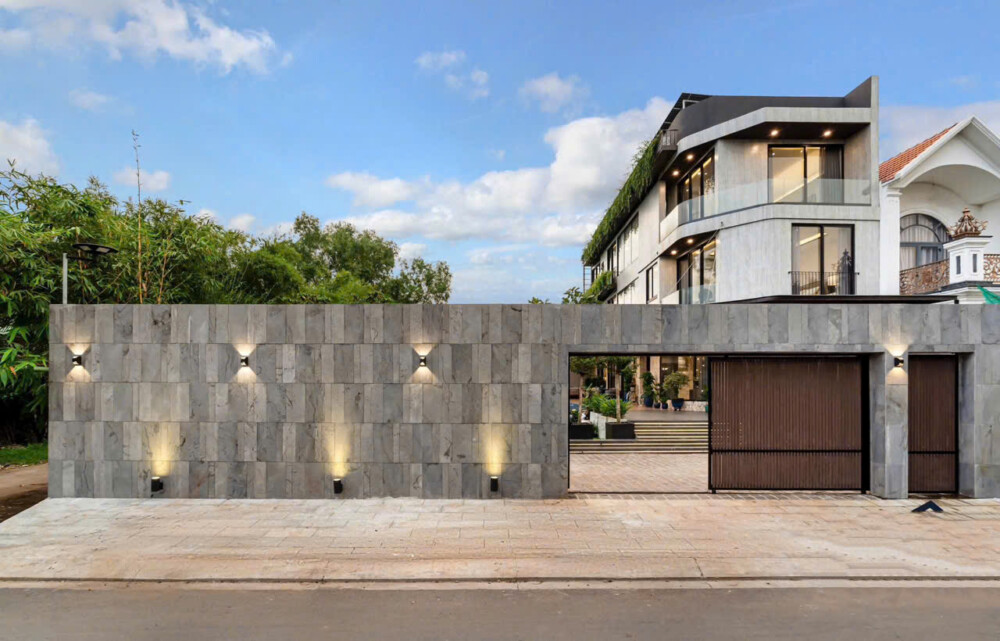 mặt tiền villa Odwin 22 Sài Gòn cho thuê cuối tuần
