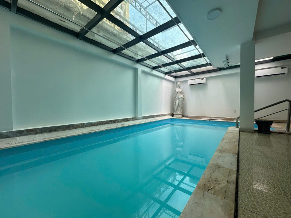 Hồ bơi riêng villa Odwin 35 Sài Gòn cho thuê cuối tuần