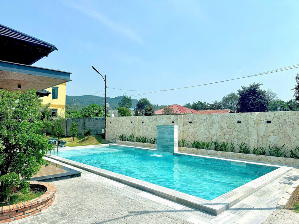 Hồ bơi villa ST4 Long Hải nhóm đông