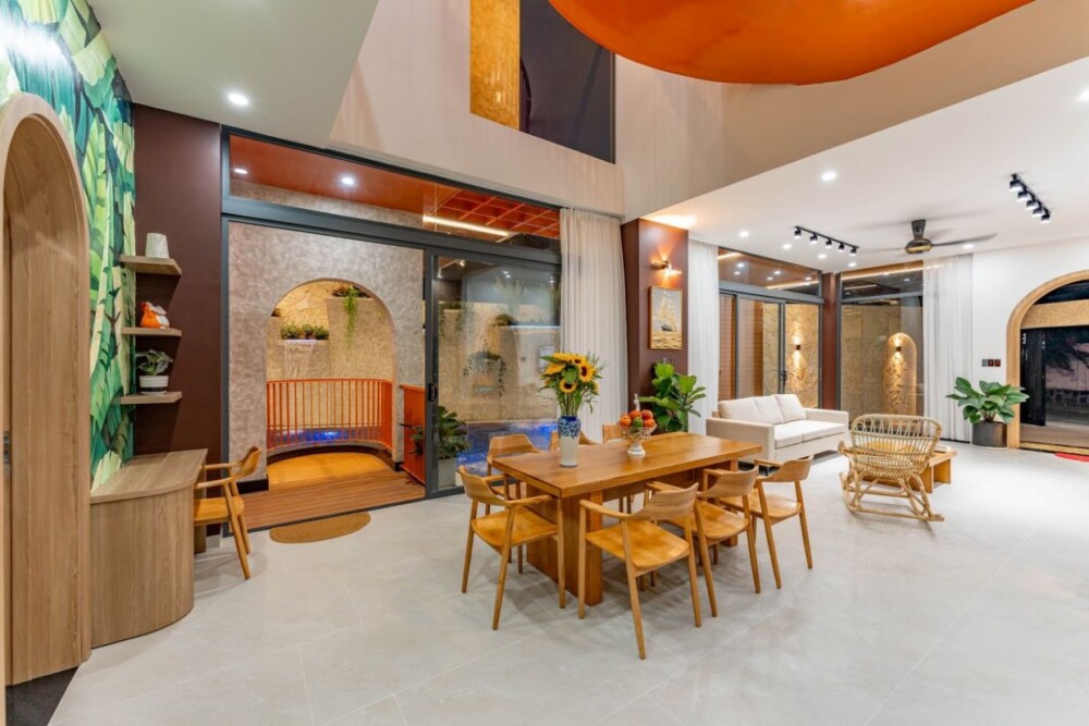 Phòng khách tại Villa Odwin 11A