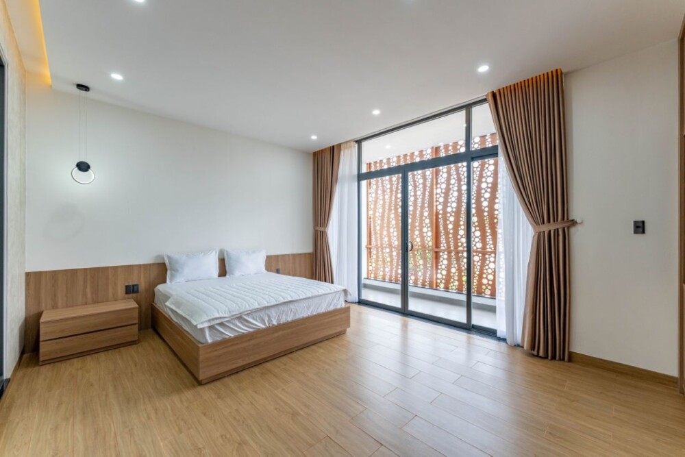 Phòng ngủ tại Villa Odwin 11A