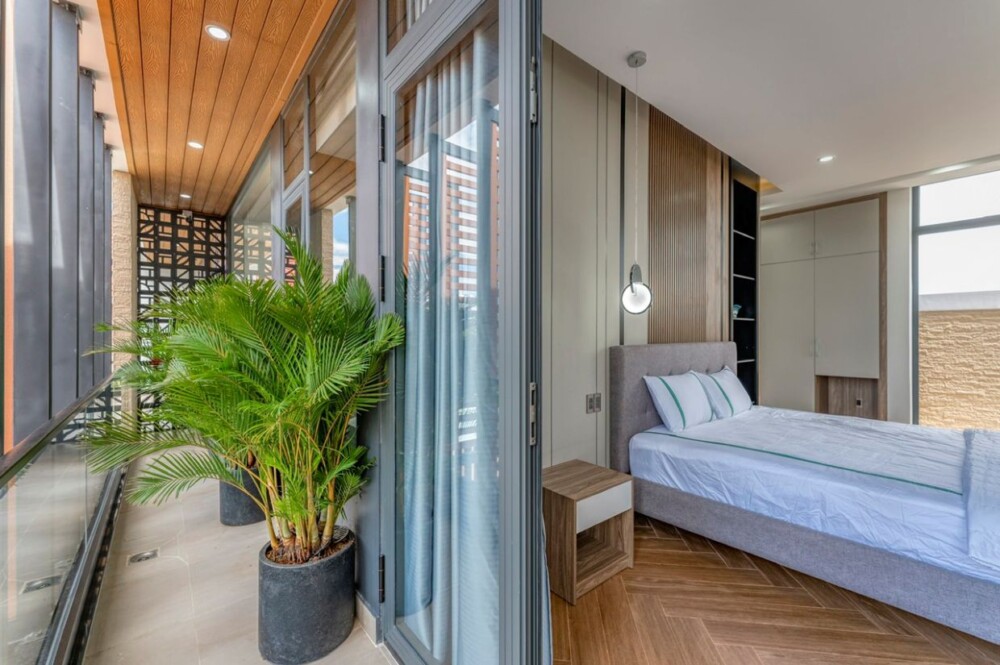 Phòng ngủ tại Villa Odwin C12