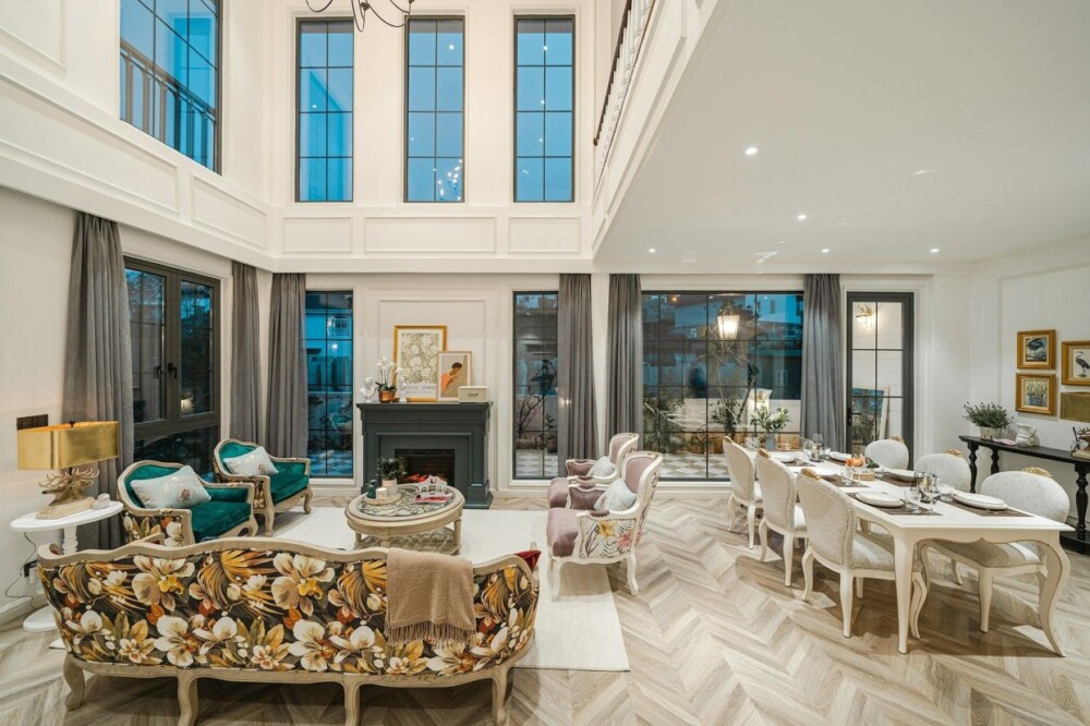 Khu vực phòng khách tại Villa Odwin Đà Lạt 17
