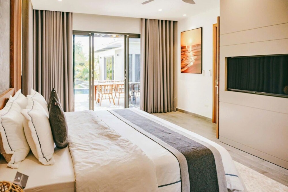 Phòng ngủ tại Villa Odwin Hồ Tràm 18