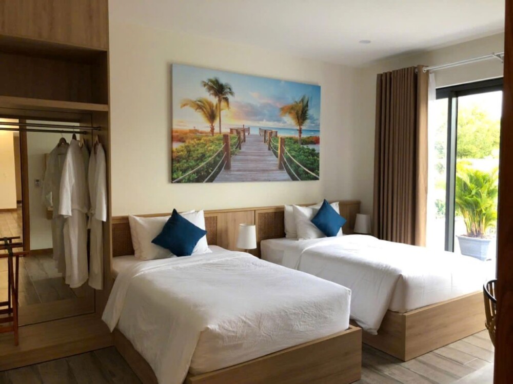 Phòng ngủ tại Villa Odwin Hồ Tràm 19