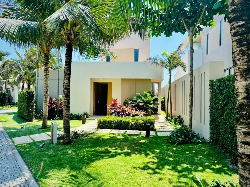 Sân vườn tại Villa Odwin Hồ Tràm 20