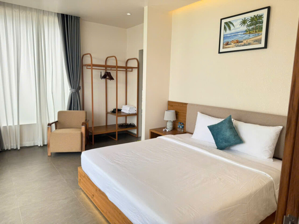 Phòng ngủ đầy đủ tiện nghi trong villa Odwin MA01