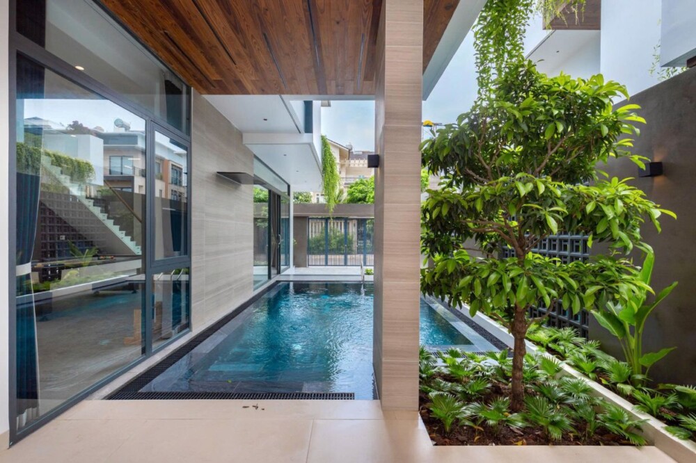 Villa Bãi Sau Vũng Tàu OdwinA2 - Khu vực hồ bơi