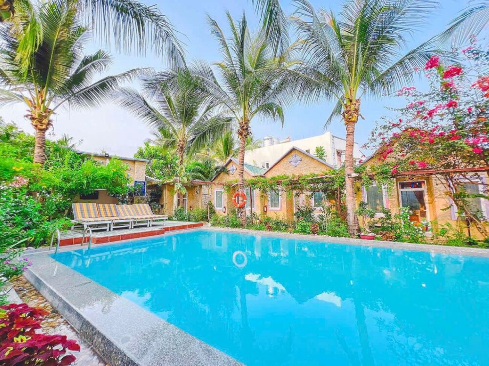 Homestay Mũi Né Odwinpt07 - Khu vực hồ bơi