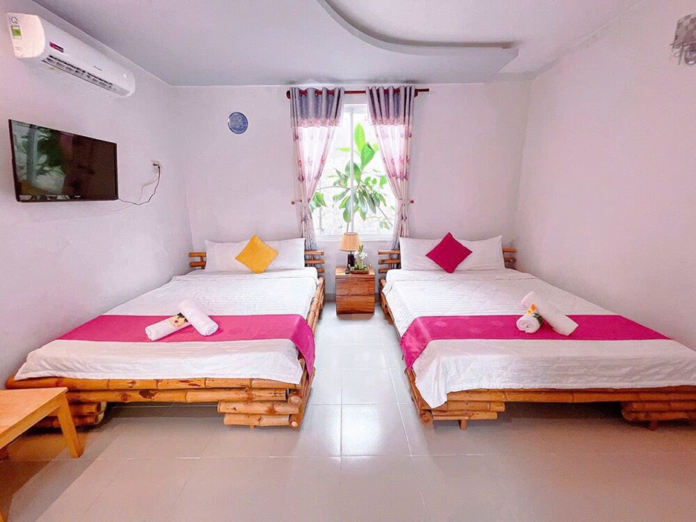 Homestay Mũi Né Odwinpt07 - Khu vực phòng ngủ