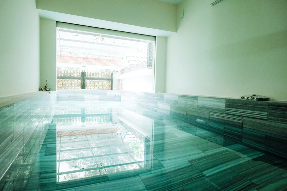 Villa Quận 2 Sài Gòn Odwin44 – Khu vực hồ bơi