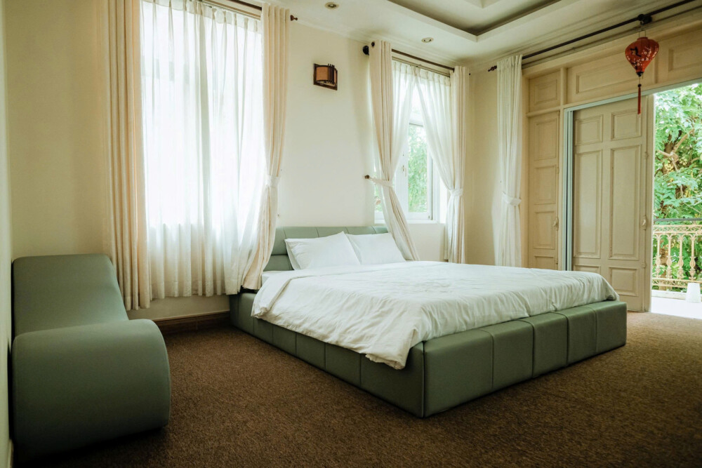 Villa Quận 2 Sài Gòn Odwin44 – Khu vực phòng ngủ