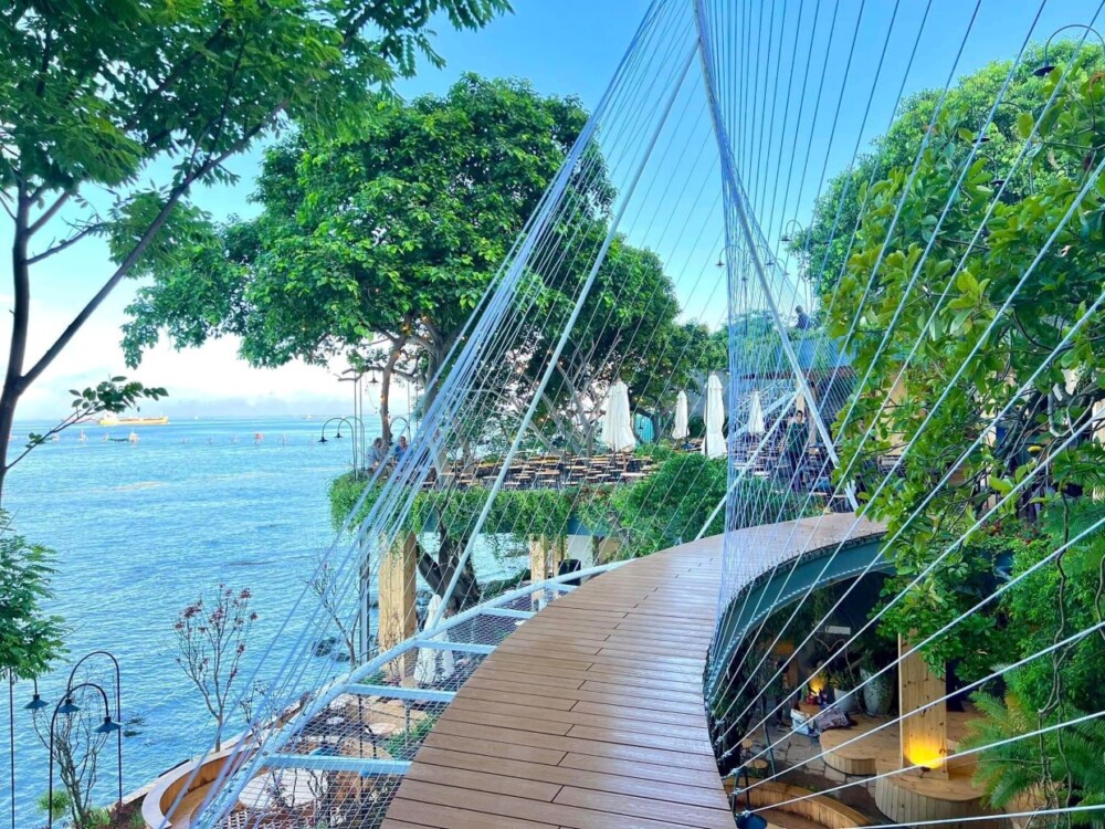 Top 5 quán cafe view biển Vũng Tàu - Oasis Sea Coffee & Tea