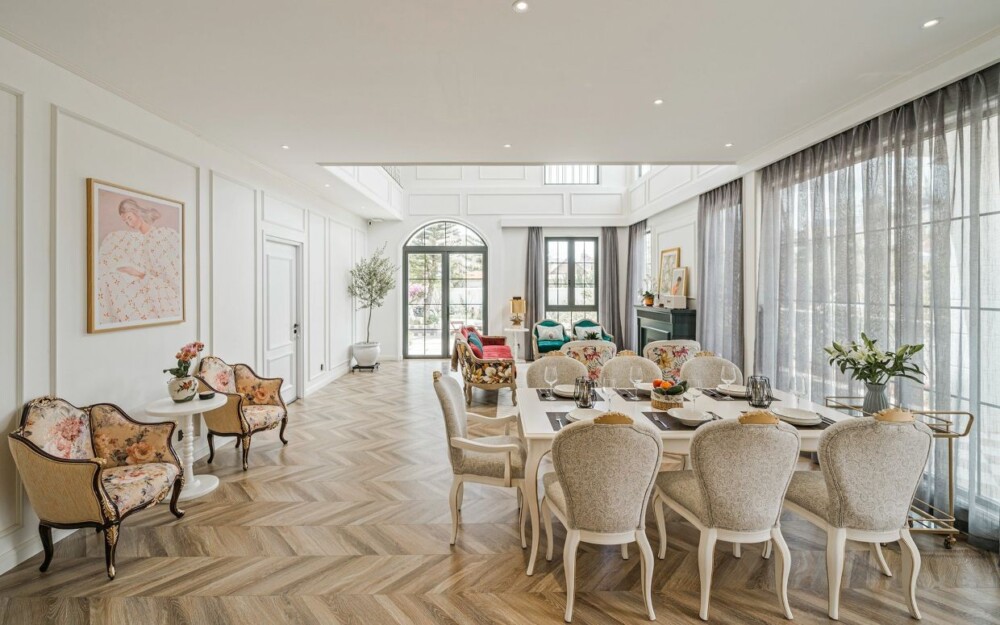 Villa Đà Lạt 17 - Khu vực ăn uống