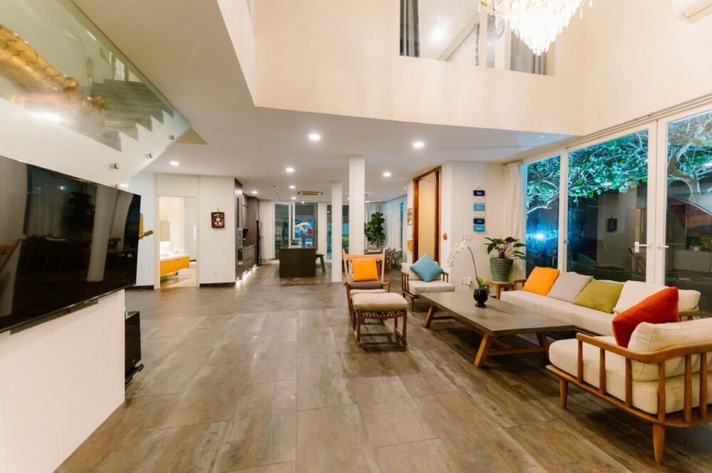 Villa Oceanami 7PN08 - Khu vực phòng khách