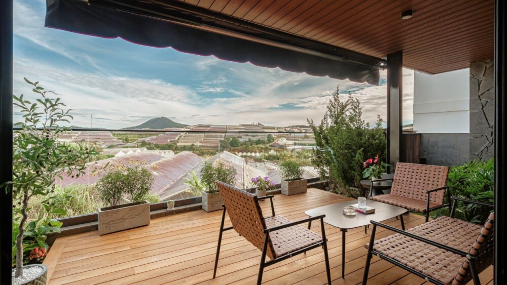 Villa Odwin Đà Lạt 22 - Khu vực ban công