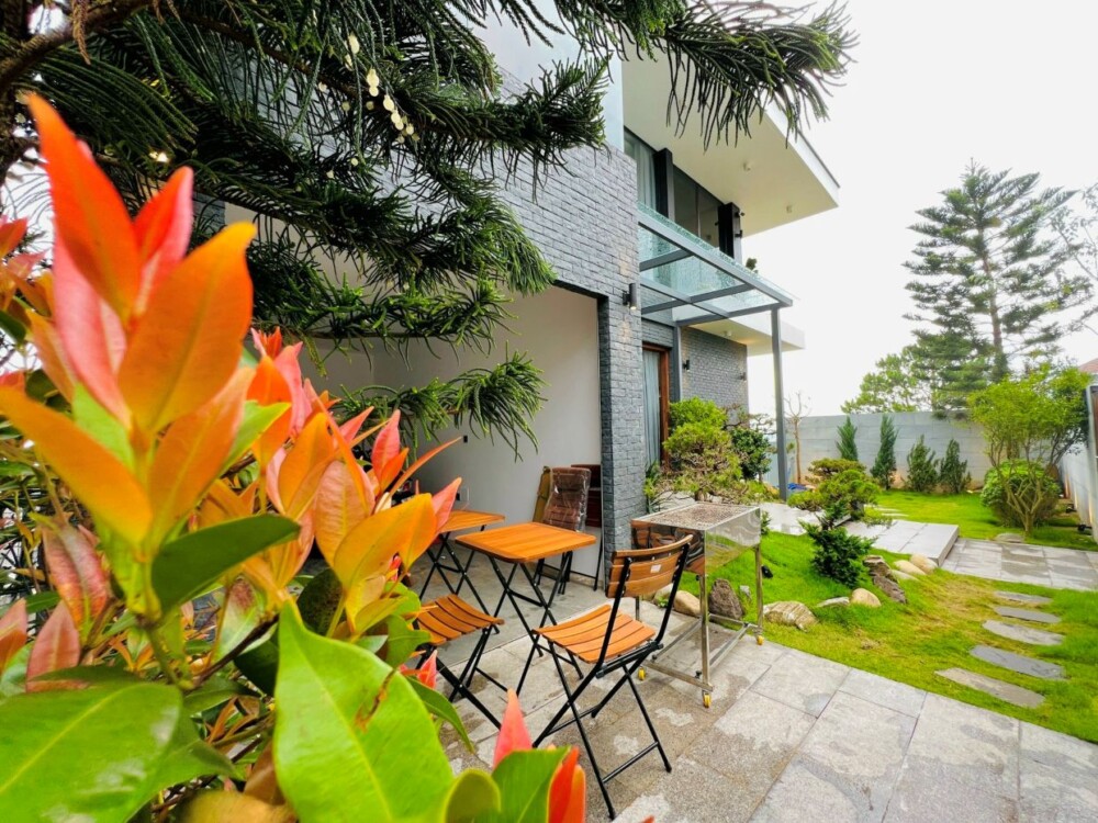 Villa Odwin Đà Lạt 26 - Khu vực sân BBQ