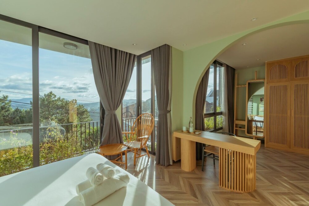 Villa Odwin Đà Lạt 33 - Khu vực phòng ngủ