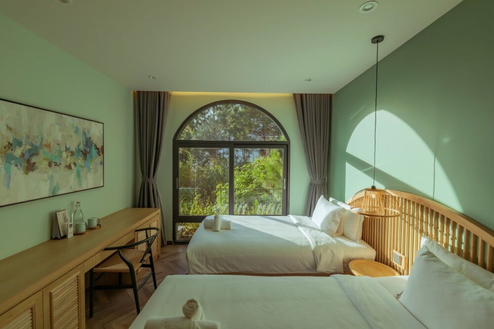 Villa Odwin Đà Lạt 45 - Khu vực phòng ngủ