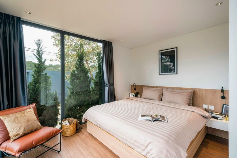 Villa Odwin Đà Lạt 43 - Khu vực phòng ngủ