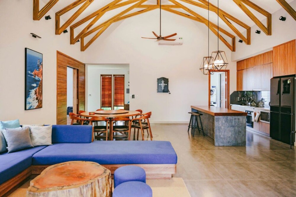 Villa Odwin Hồ Tràm 18 - Khu vực phòng khách