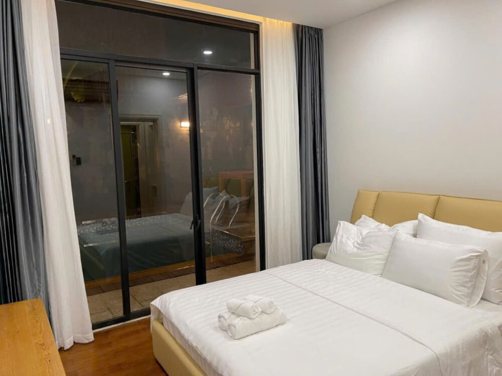 Villa Quận 2 Sài Gòn Odwin49 – Khu vực phòng ngủ