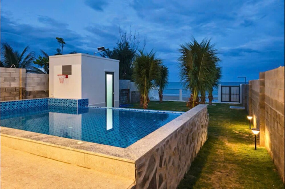 Villa sát biển Phan Thiết Odwinpt05 - Khu vực hồ bơi