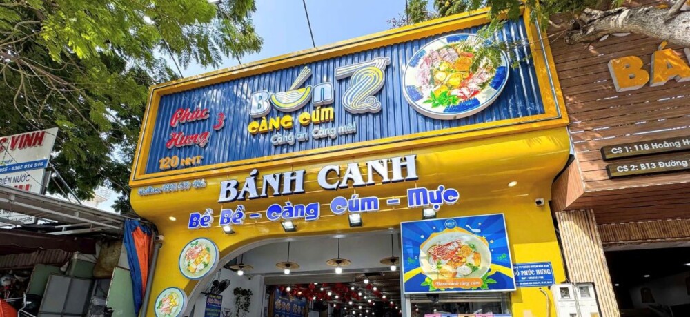 Top 9 địa điểm ăn uống Vũng Tàu - Bún càng cúm