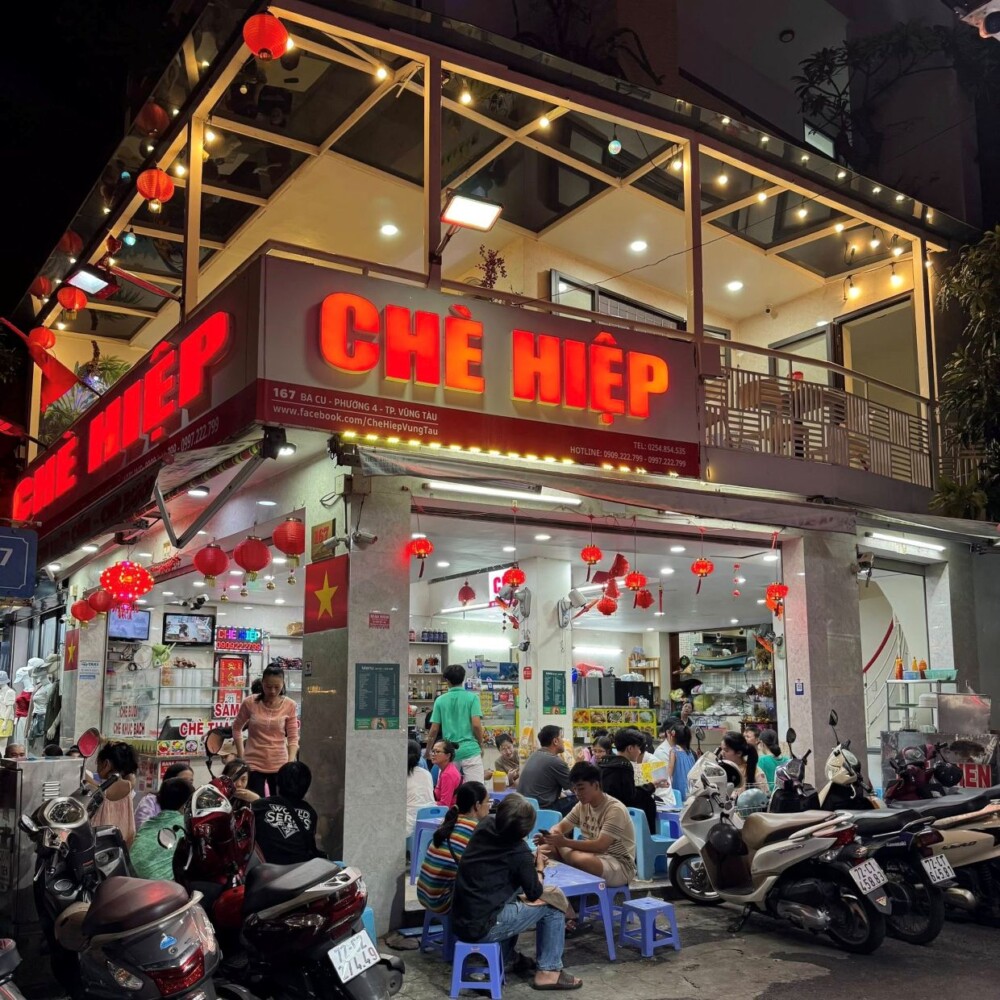 Top 9 địa điểm ăn uống Vũng Tàu - Chè Hiệp
