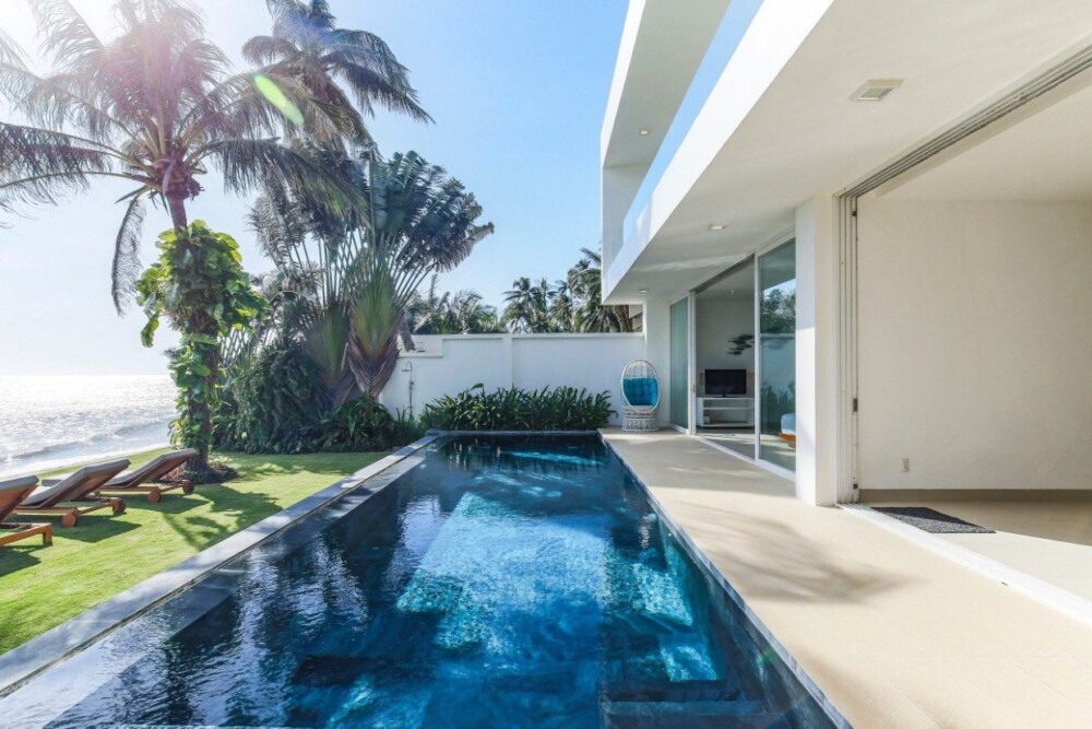 Villa Odwin SB 4PN - Khu vực hồ bơi view biển