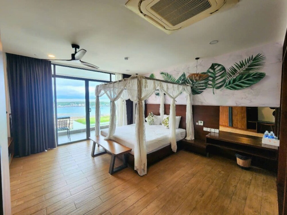 Villa Odwin NT 04 - Khu vực phòng ngủ view biển