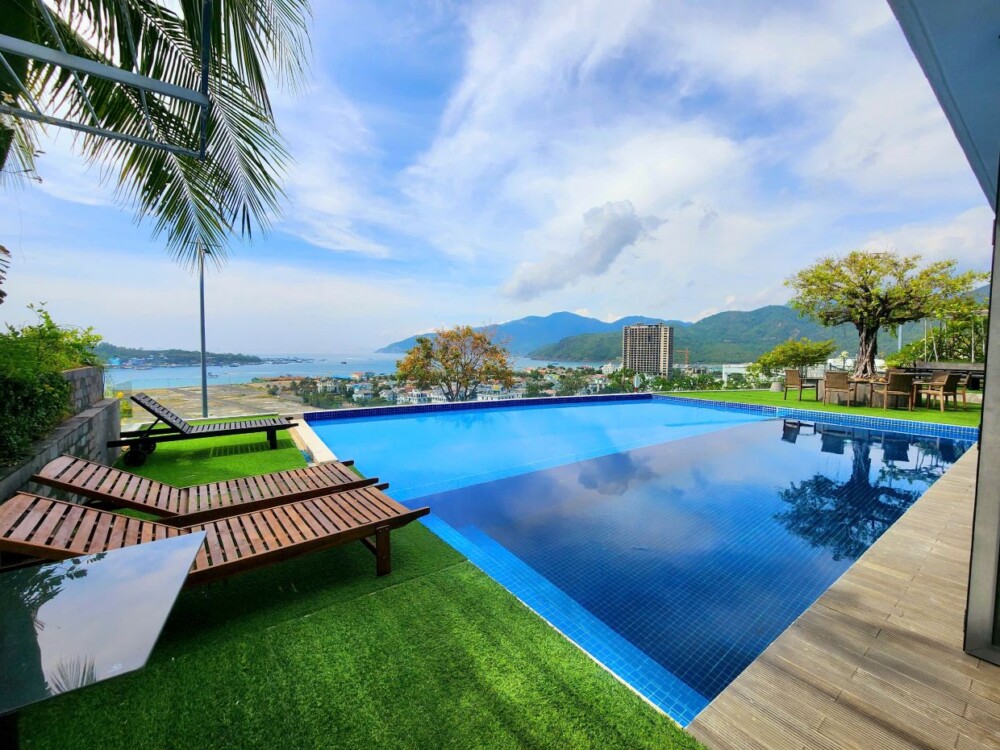 Villa Odwin NT 06 - Khu vực hồ bơi view biển