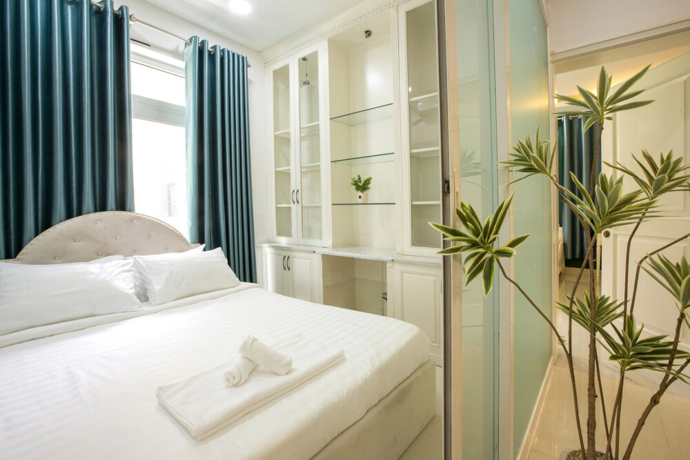 Villa Quận 2 Sài Gòn Odwin54 – Khu vực phòng ngủ