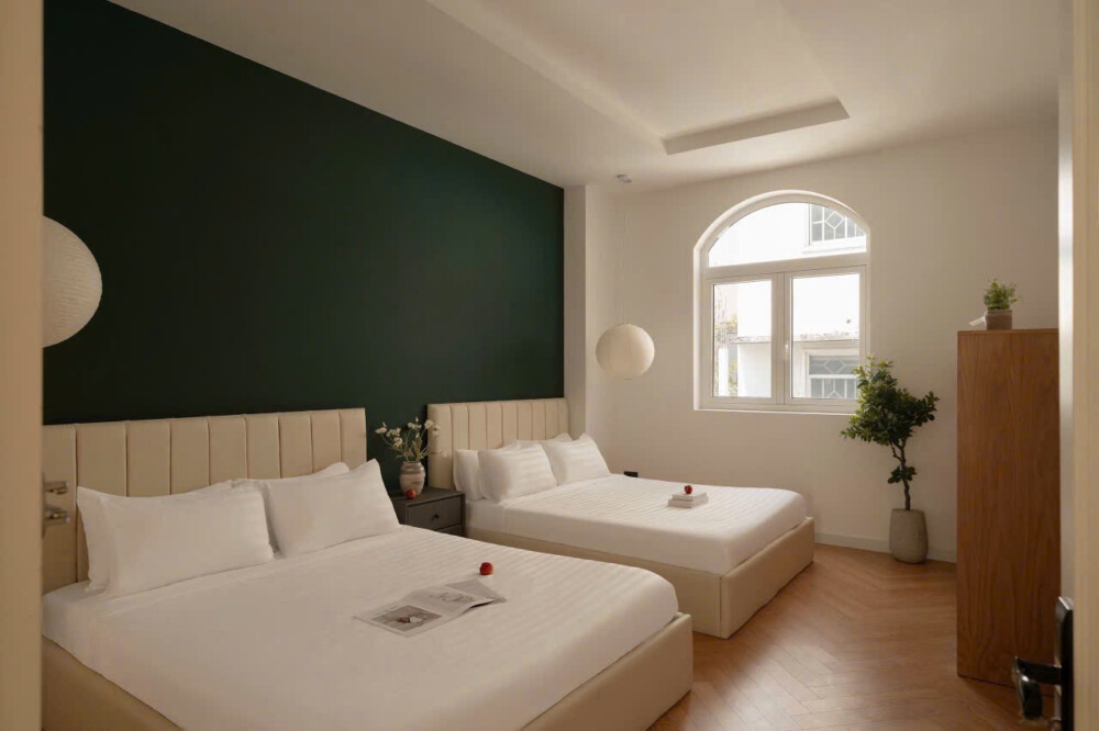 Villa Quận 2 Sài Gòn Odwin58 – Khu vực phòng ngủ