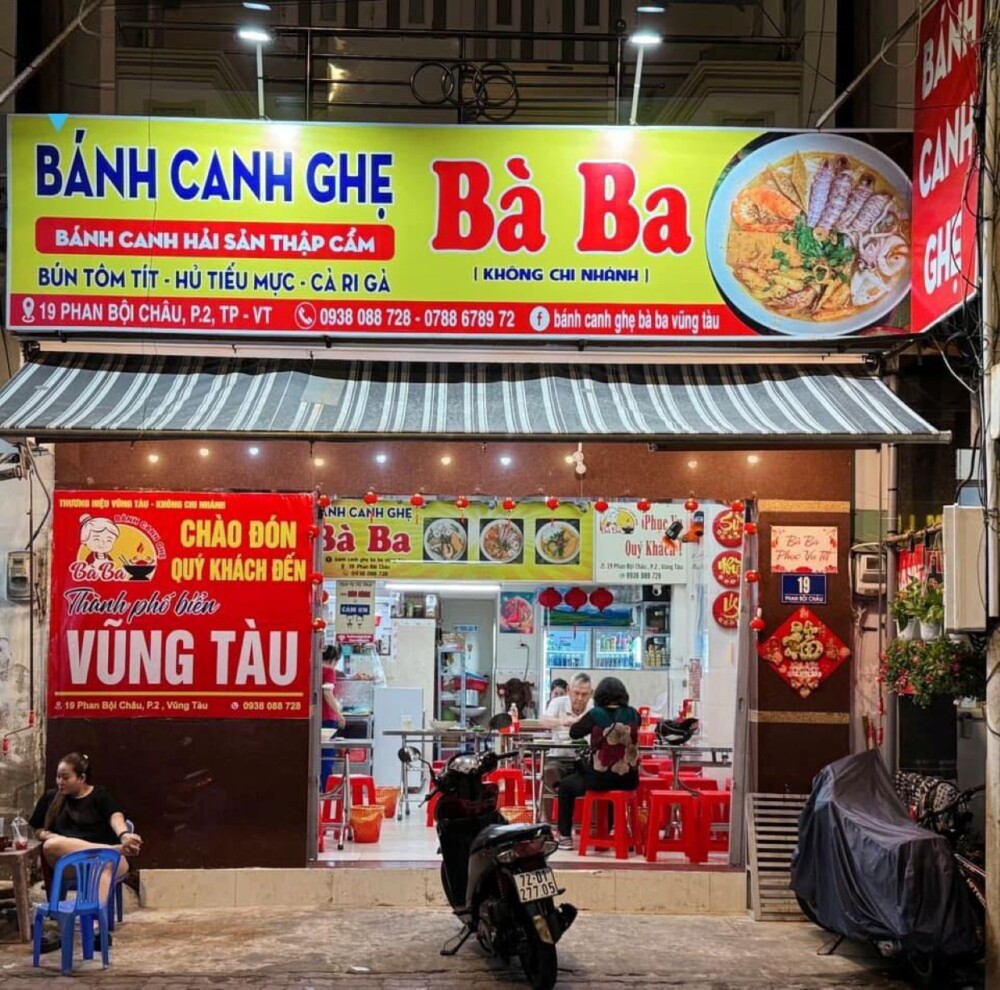 Bánh canh ghẹ Vũng Tàu - Bánh canh ghẹ Bà Ba