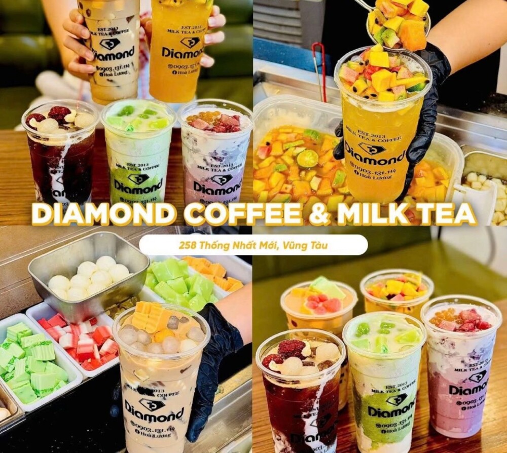 Trà sữa Vũng Tàu - Diamond Coffee & Milk Tea