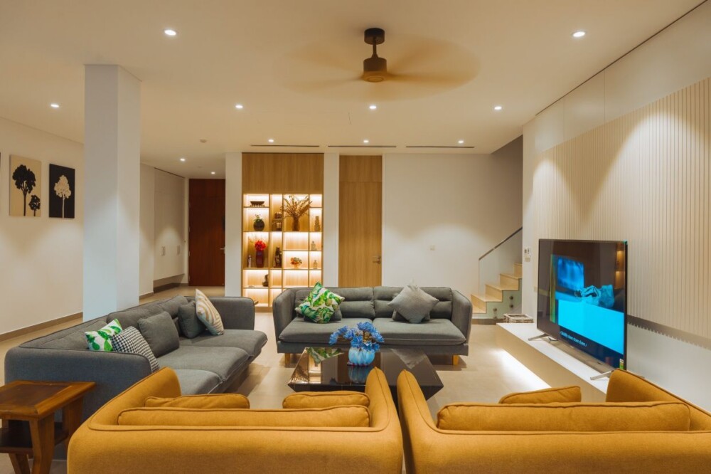 Villa Hồ Tràm 01 - Khu vực phòng khách