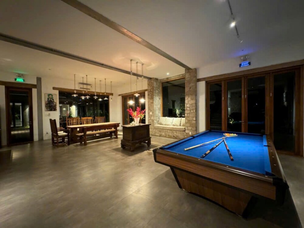 Villa Hồ Tràm 06 - Khu vực ăn uống và bàn bida