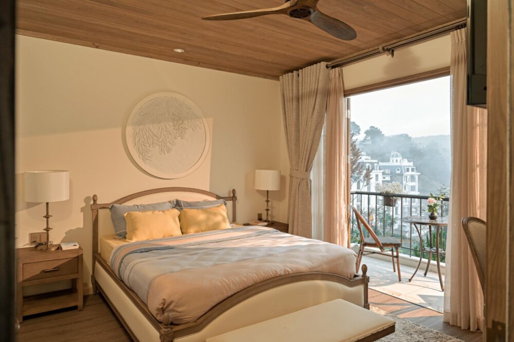 Villa Odwin Đà Lạt 01 - Khu vực phòng ngủ