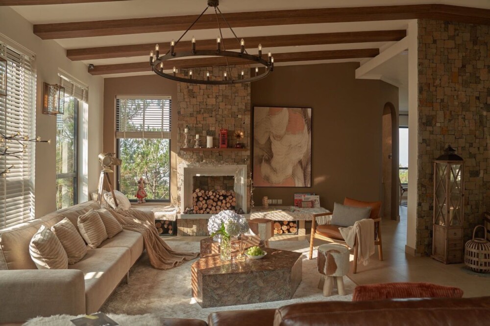 Villa Odwin Đà Lạt 37 - Khu vực phòng khách