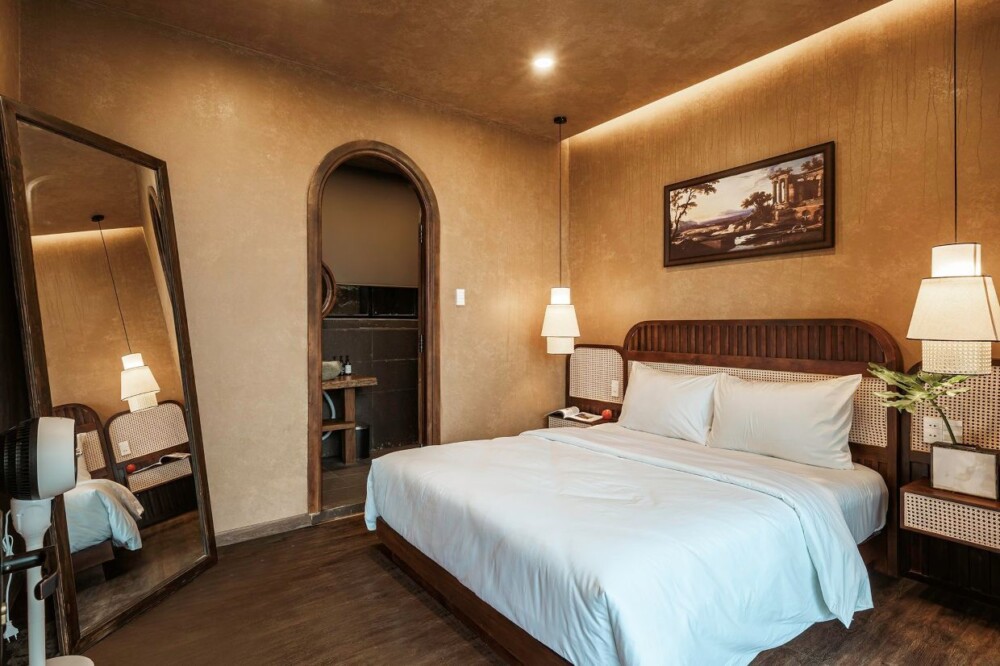 Villa Odwin Đà Lạt 45 - Khu vực phòng ngủ