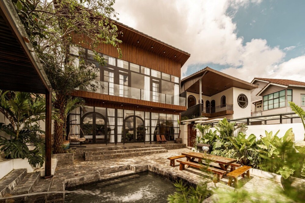 Villa Odwin Đà Lạt 46 - Khu vực sân vườn