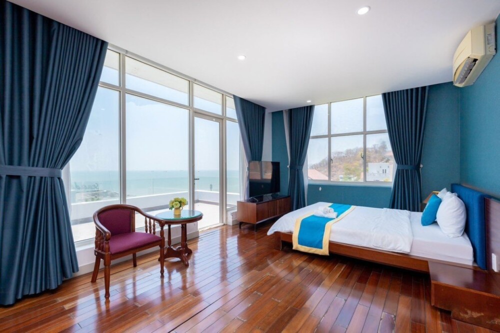 Villa Odwin NB 02 - Khu vực phòng ngủ view biển