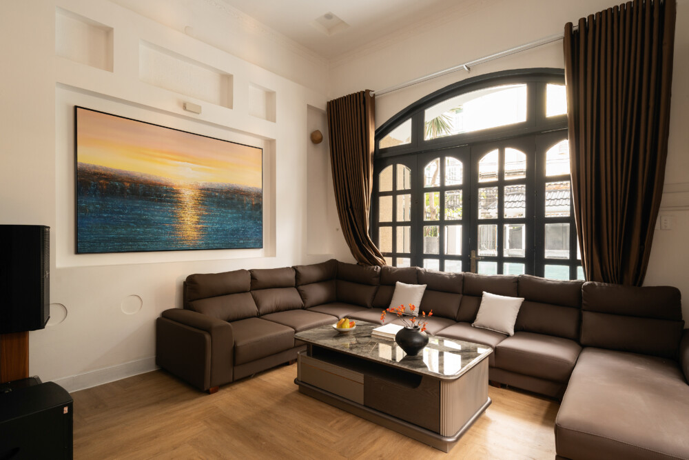 Villa Quận 2 Sài Gòn Odwin60 - Khu vực phòng khách
