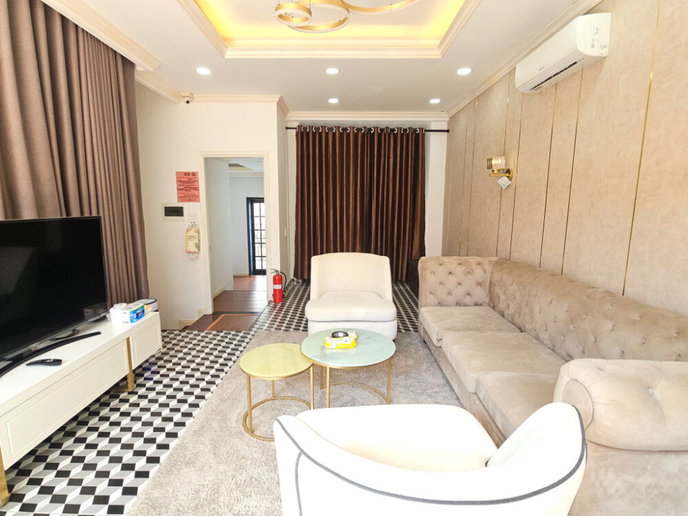 Villa Quận 7 Sài Gòn Odwin64 - Khu vực phòng khách