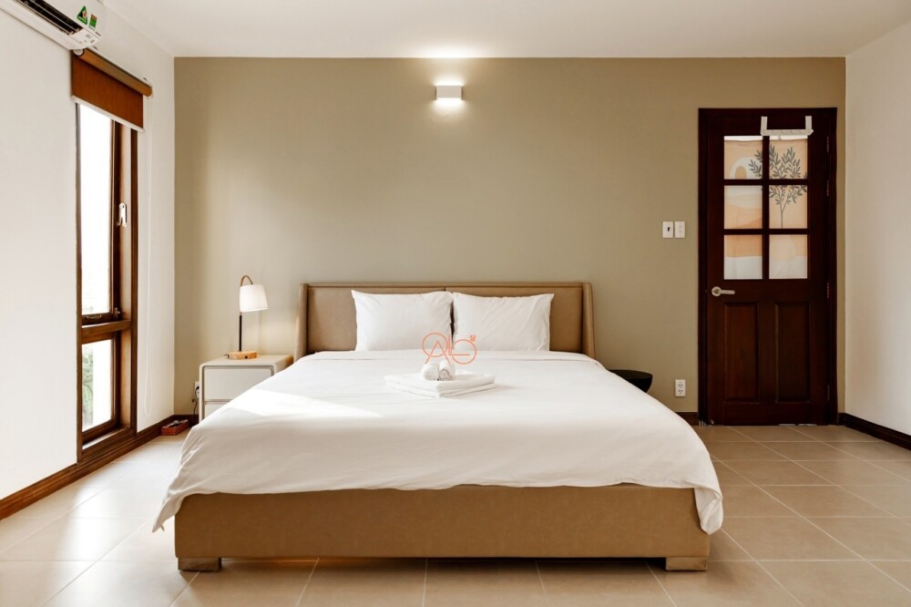 Villa Quận 2 Sài Gòn Odwin66 - Khu vực phòng ngủ