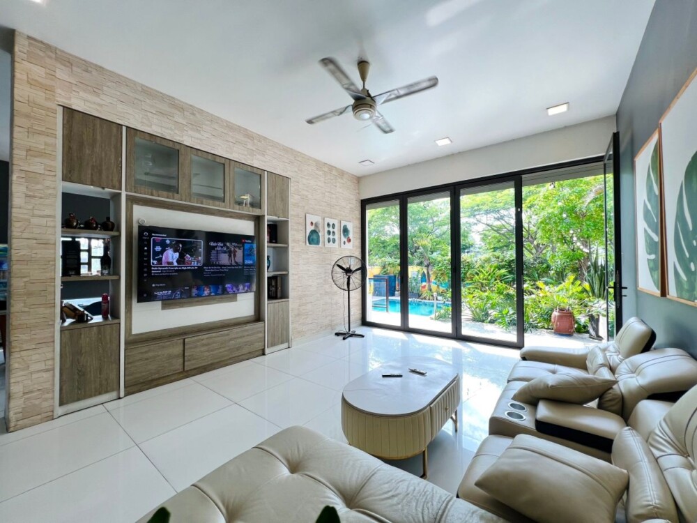 오드윈02 사이공 빌라 – 친구들과 여유롭게 머물 수 있는 넓은 거실 공간